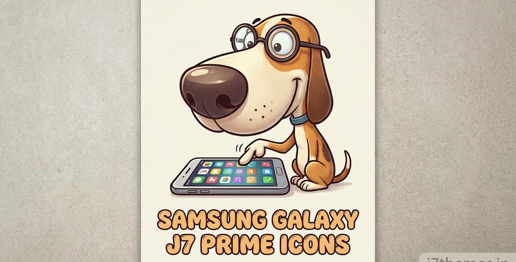 Samsung Galaxy J7 Prime Icons
