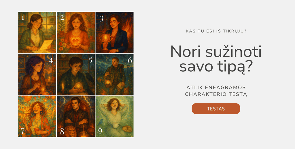 eneagramos tipai - testas