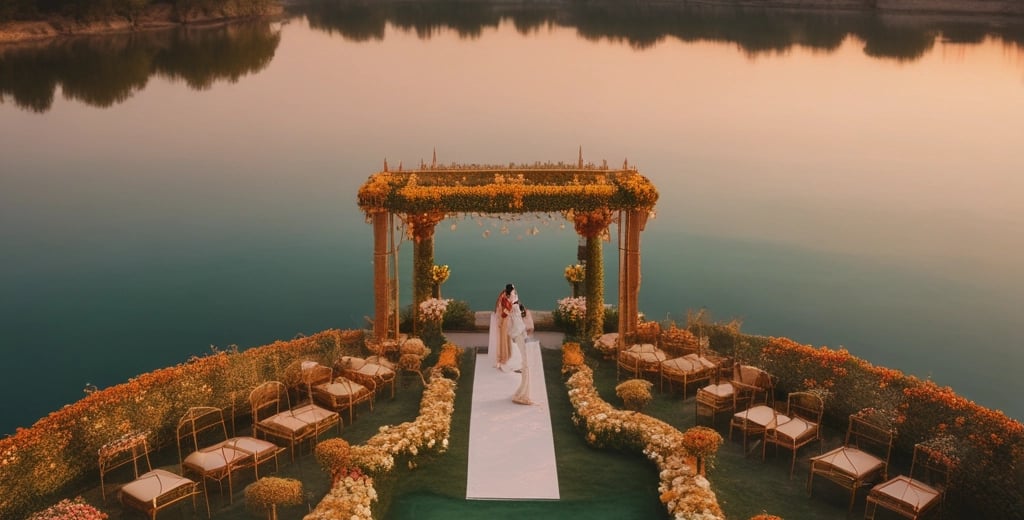 “Ektvam weddings Ahmedabad,” “Luxury wedding planner Gujarat.”