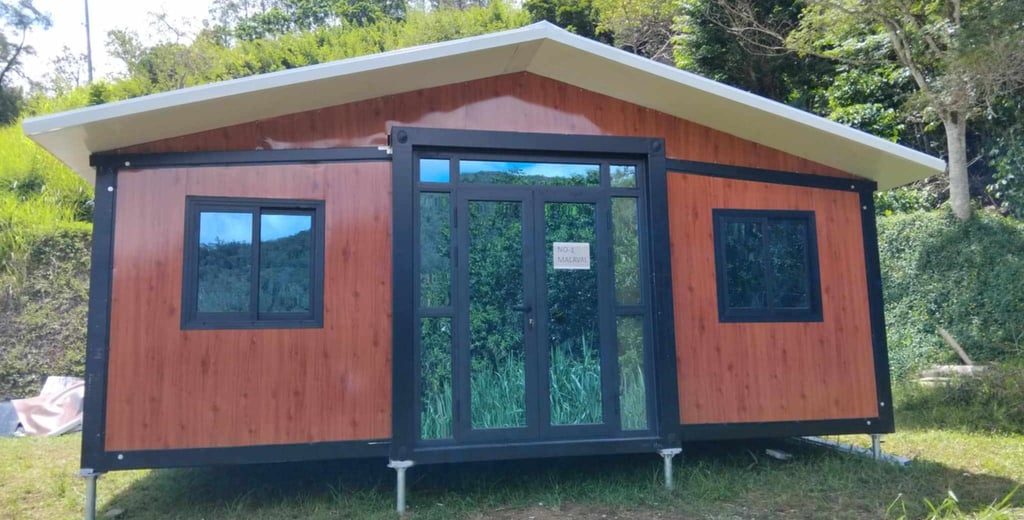 Conteneur habitable.