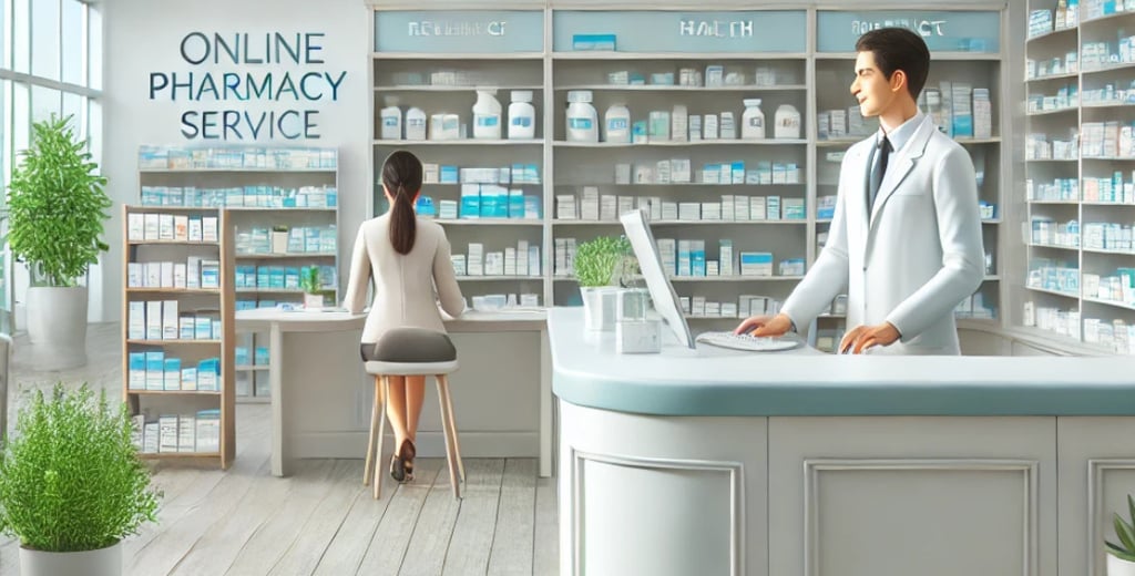 The online service providing at pharmacy.