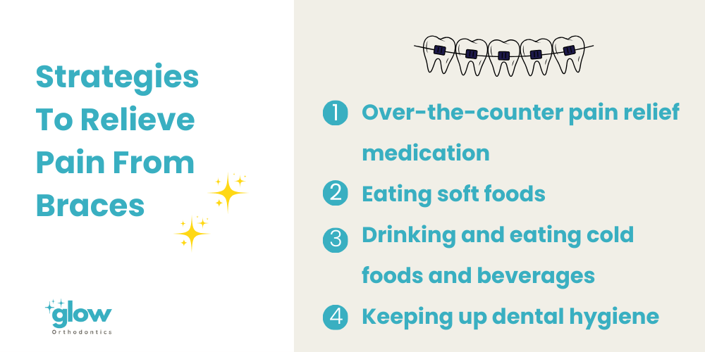 Strategies to relieve pain from braces