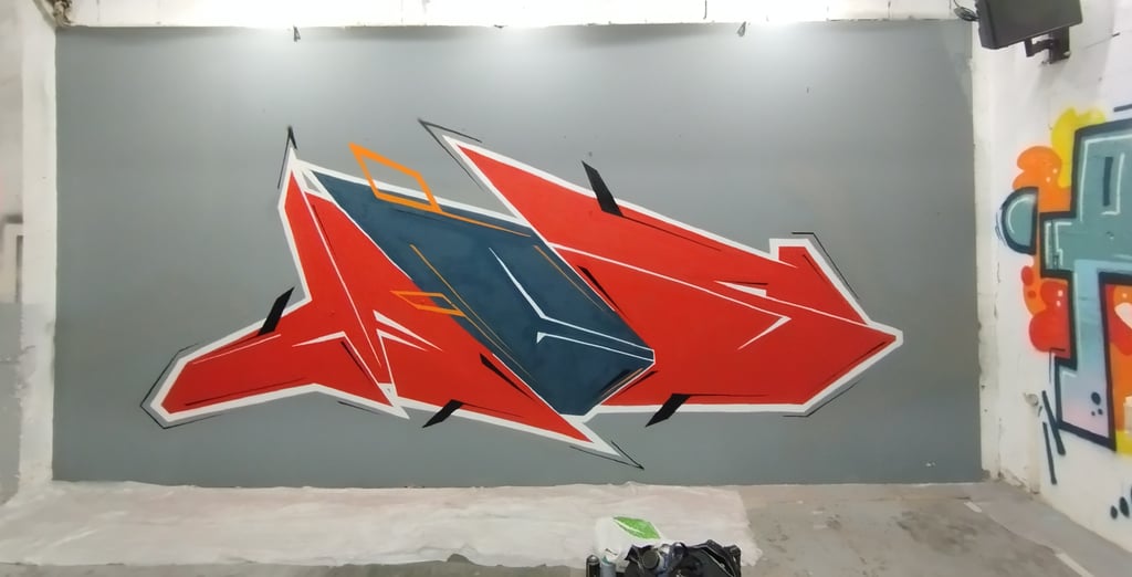 Mes, graffiti, Barcelona, arte, pintura, lineas, letras, estilo
