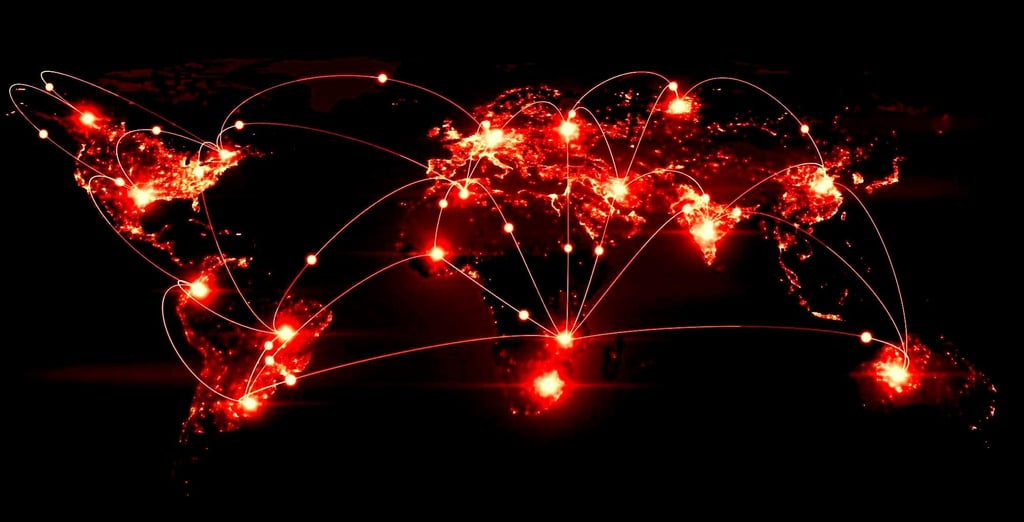 Network attack, cyber security mayham