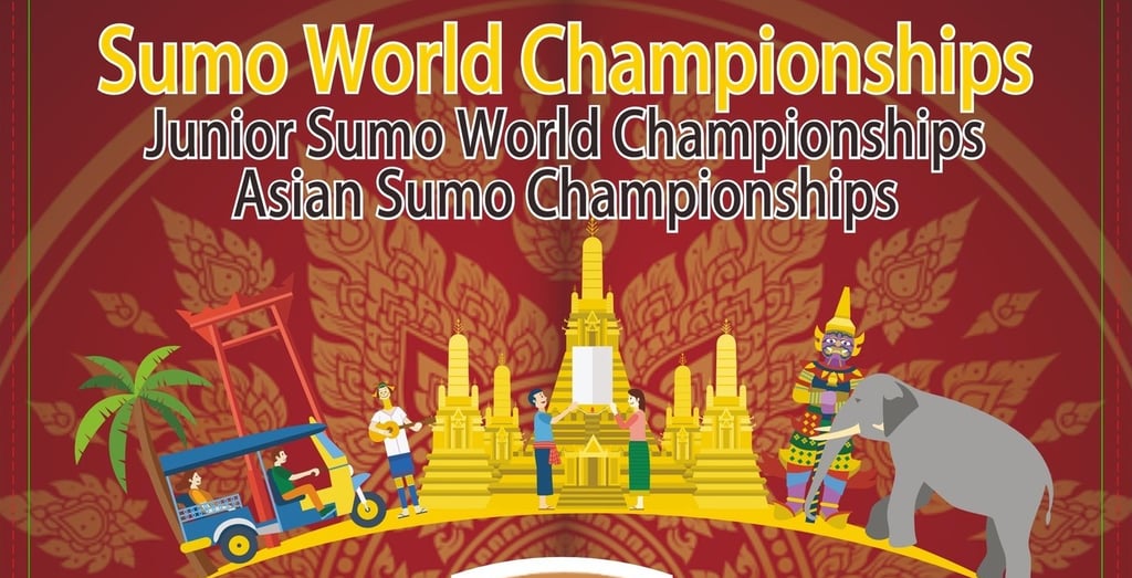 Sumo World Championships. 13-14 Sep 2025 - Bangkok Thailand