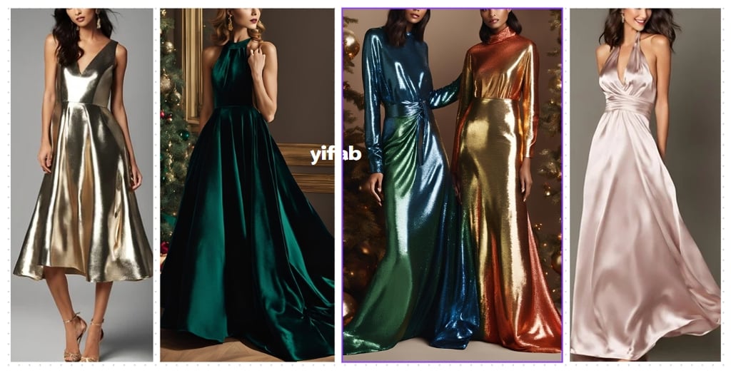 Top 5 Festive Fabrics to Sparkle This Christmas Season