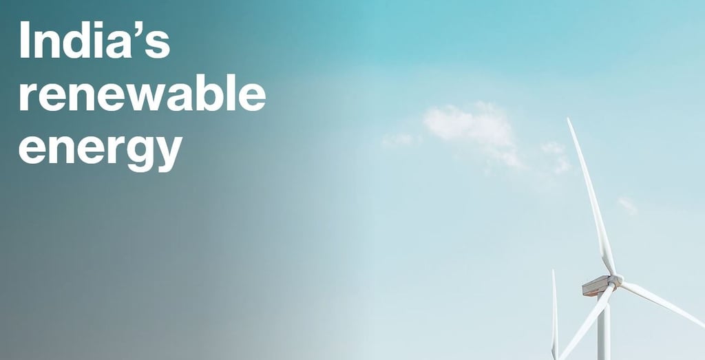 Renewable energy of India, solar energy, wind energy, waste to energy