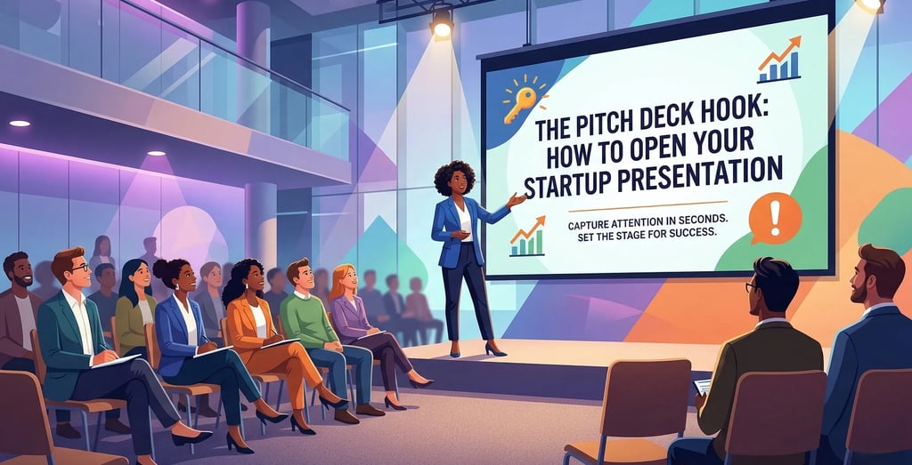 The Pitch Deck Hook: How to Open Your Startup Presentation