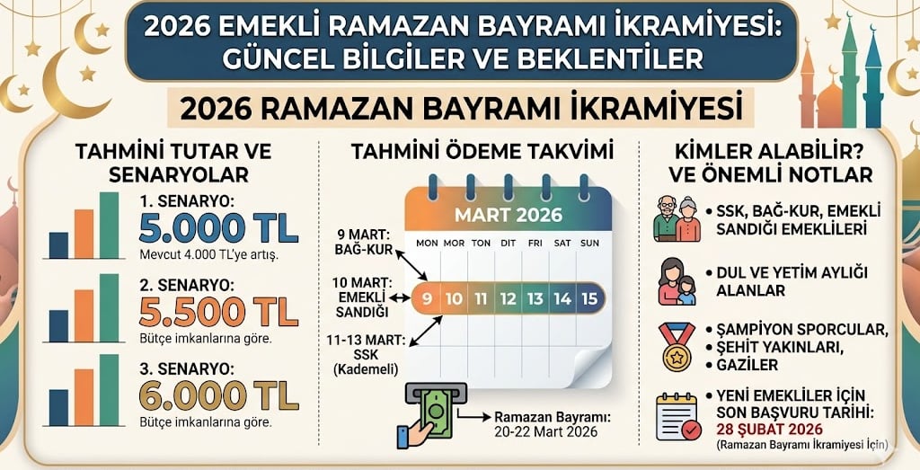 2026 Ramazan Bayram İkramiyesi Tahmin
