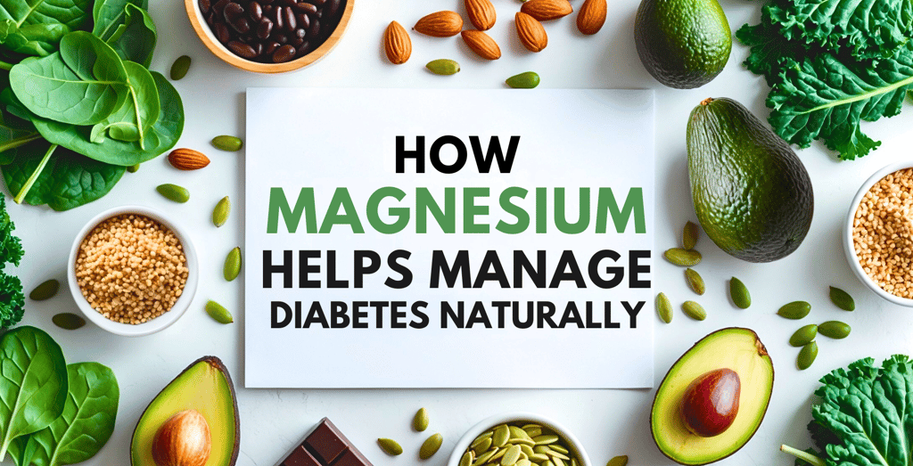 🧠 The Overlooked Power Mineral: How to Manage Diabetes with Magnesium Managing diabetes naturally o