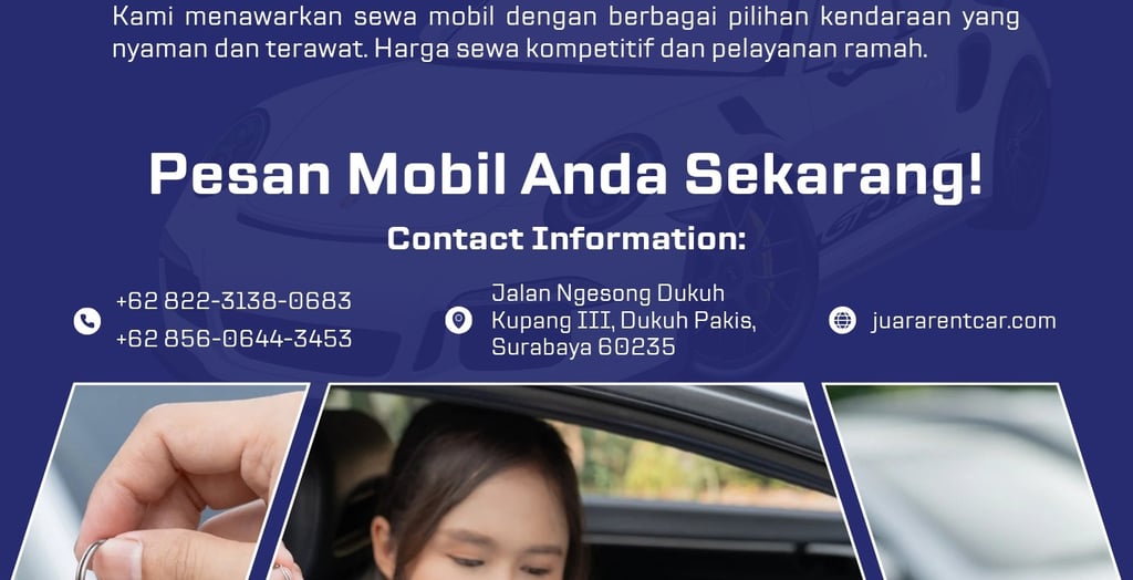 Layanan Sewa Mobil Surabaya Juara Rent Car