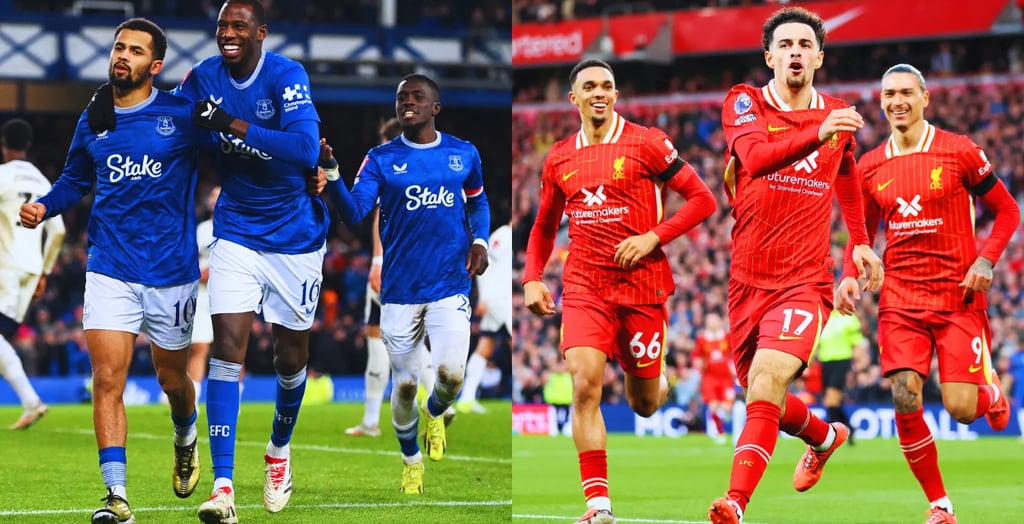 Merseyside Derby FC Liverpool vs. FC Everton