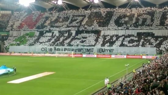 Stadion Miejski im. Marszałka Józefa Piłsudskiego in Warschau, Heimstadion von Legia Warschau, aus der Vogelperspektive