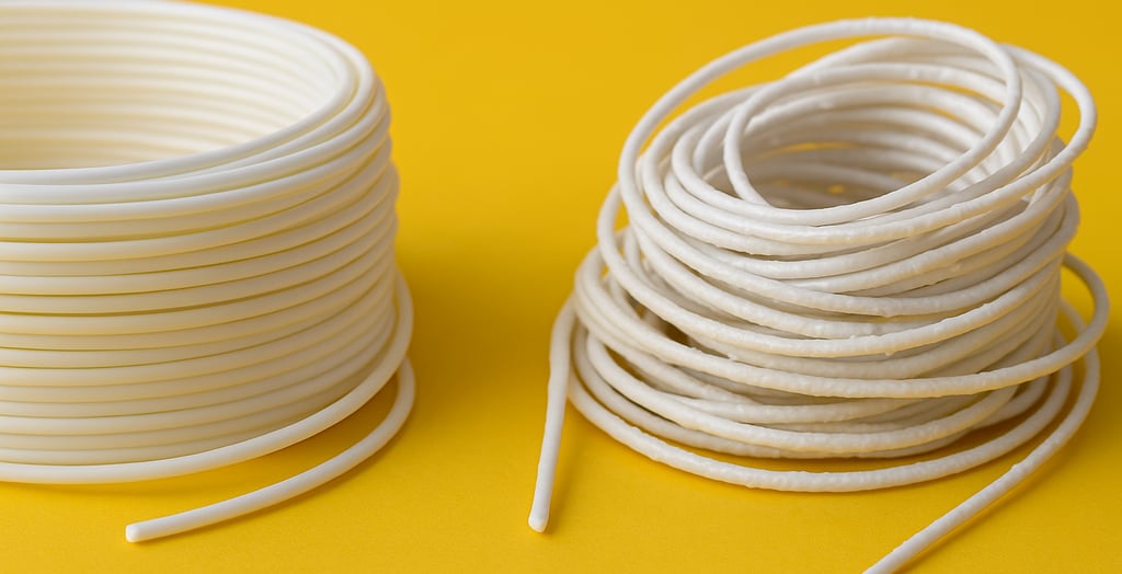 slecht vs goed filament