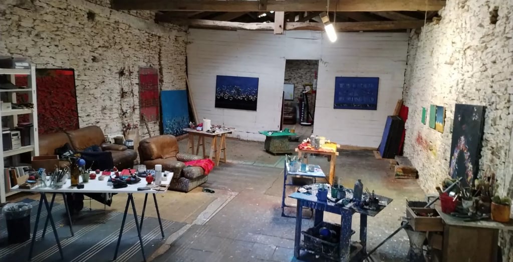 atelier d'andré nouyrit en occitanie
