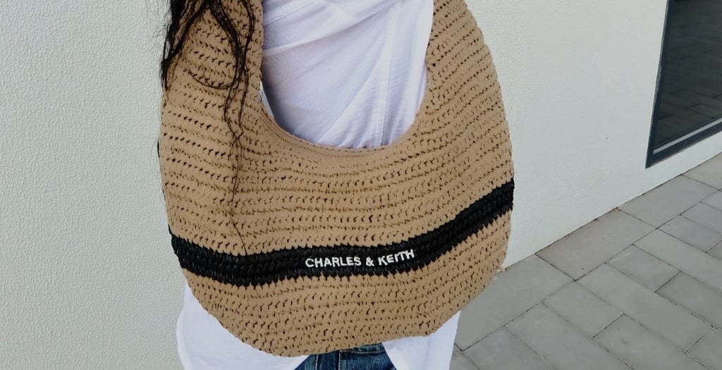 straw bag حقيبة القش