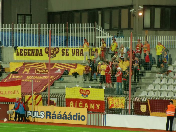 Fan Dukla Prag Fussball