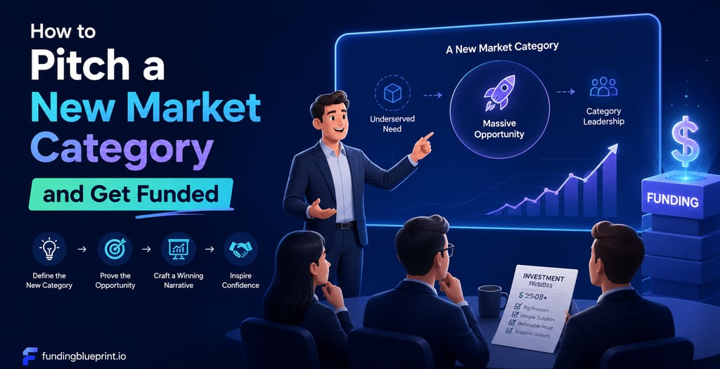 How to Pitch a New Market Category and Get Funded