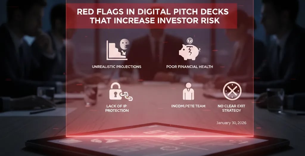 Red Flags in Pitch Decks That Increase Investor Risk