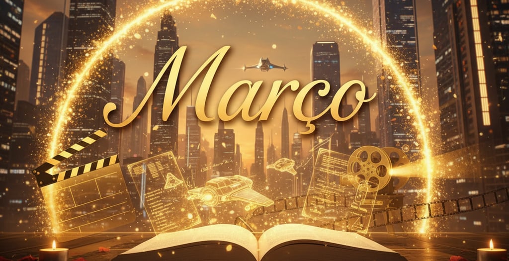 adaptações de livros para o cinema mês de março