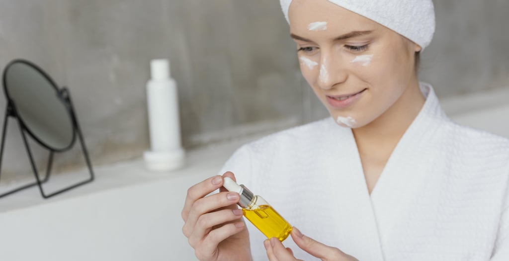 applying retinol for skin benefits