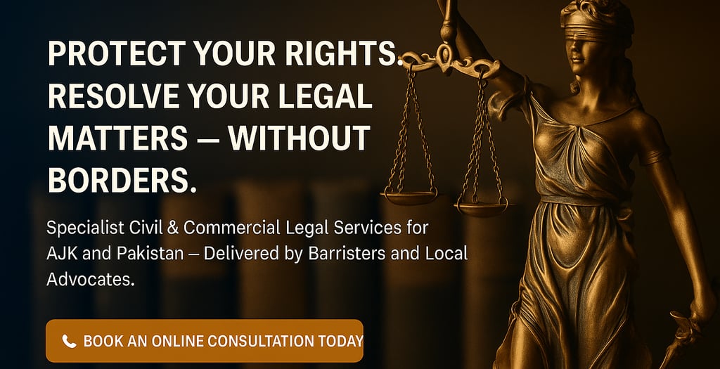 AJK Legal Help from Abroad: