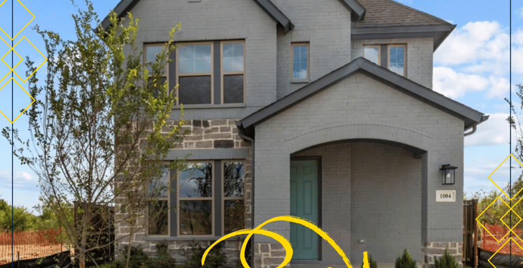 a new construction house