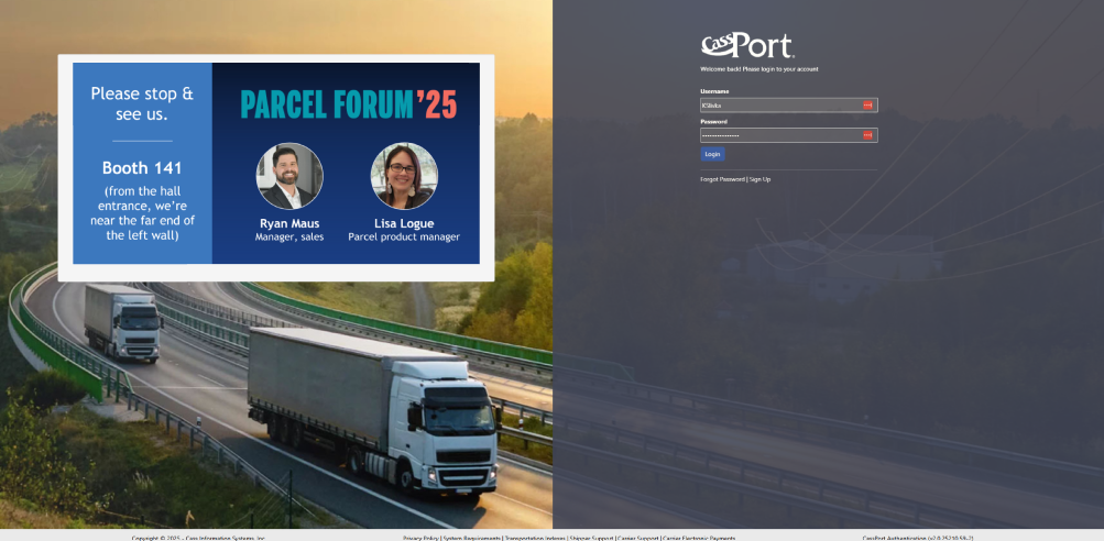 CassPort with Marketing Message