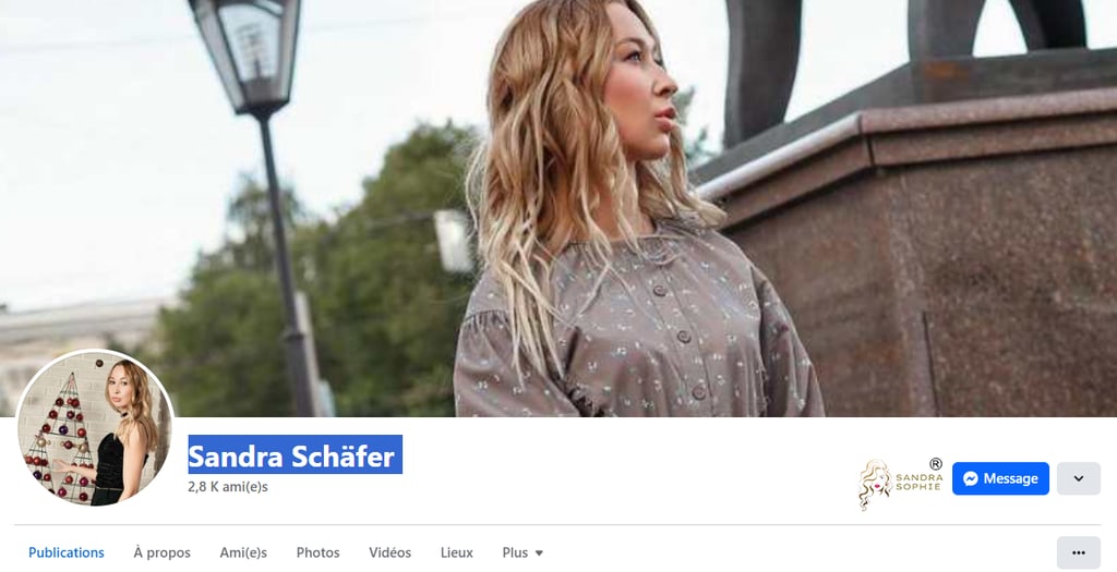 capture ecran sandra schafer