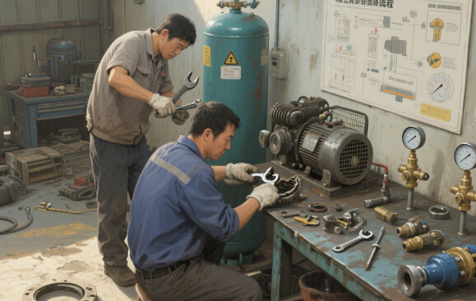 Repair Replace an Air Compressor Tank