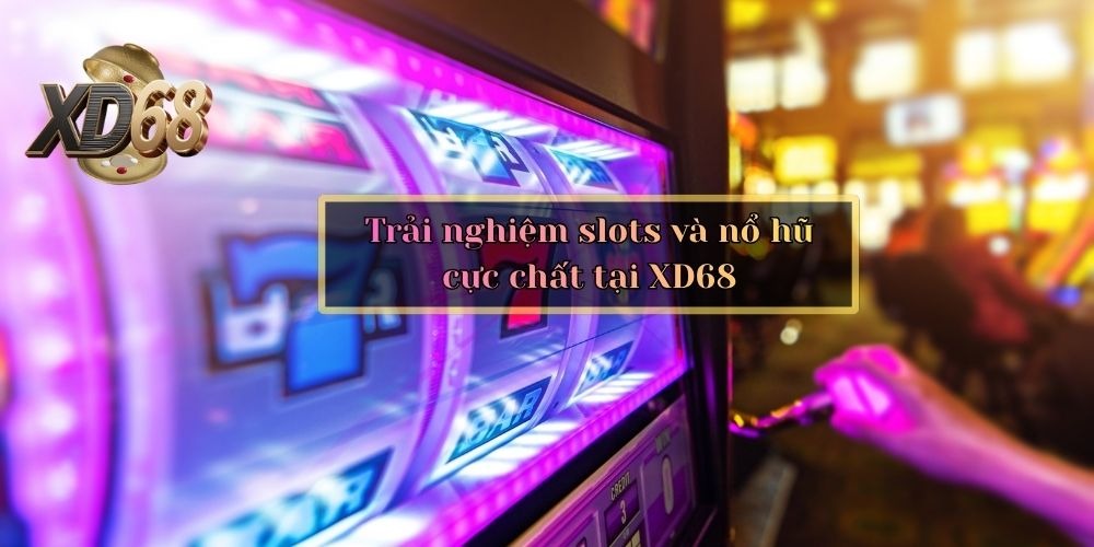 Trải nghiệm slots và nổ hũ cực chất tại XD68