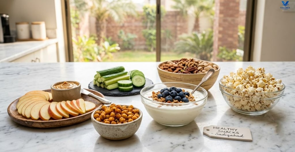 Healthy snacks that can help with natural weight management and reduce hunger.
