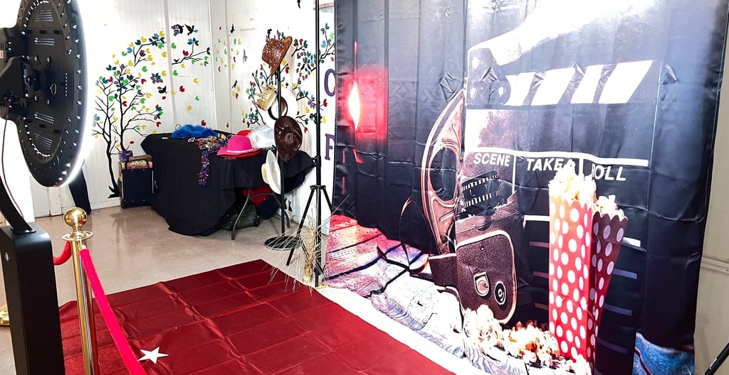 photo booth backdrop