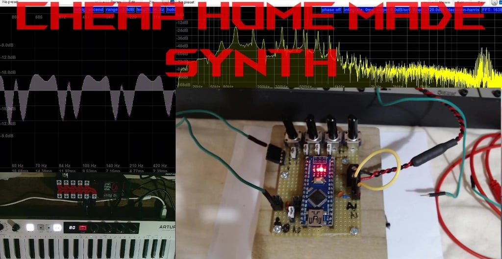Behringer Grind Clone Sort of ? Cheap homemade synth main