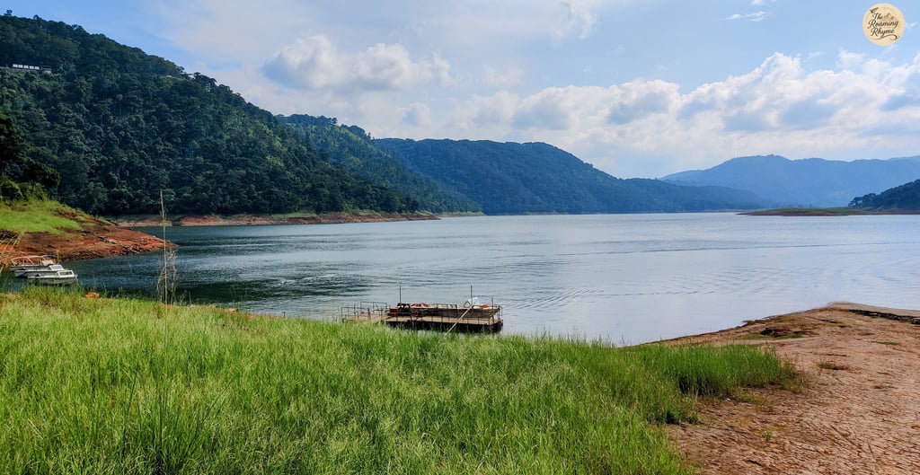 Umiam Lake, Shillong - where still waters mirror the skies of Meghalaya.