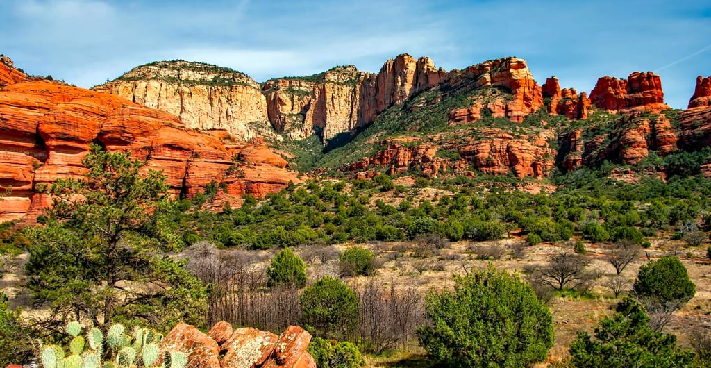 Cliff Dwellings & Rock Waterslide - Sedona, AZ