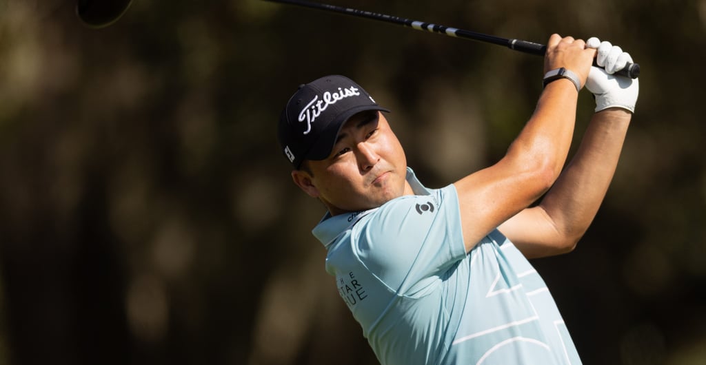 Richard T. Lee of Canada leads LIV Golf Promotions 2026 heading into Sunday (Photo: LIV Golf)