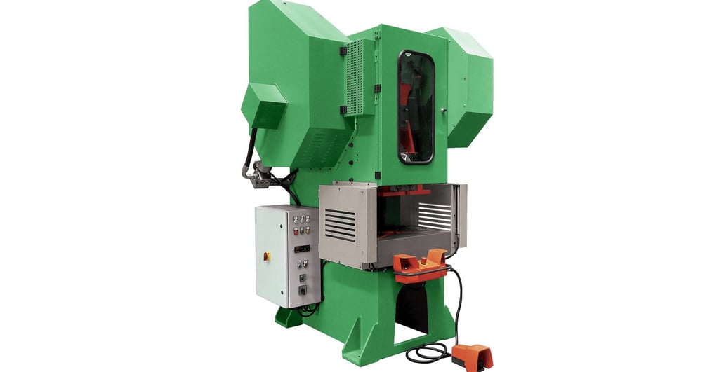 Cframe hydraulic press