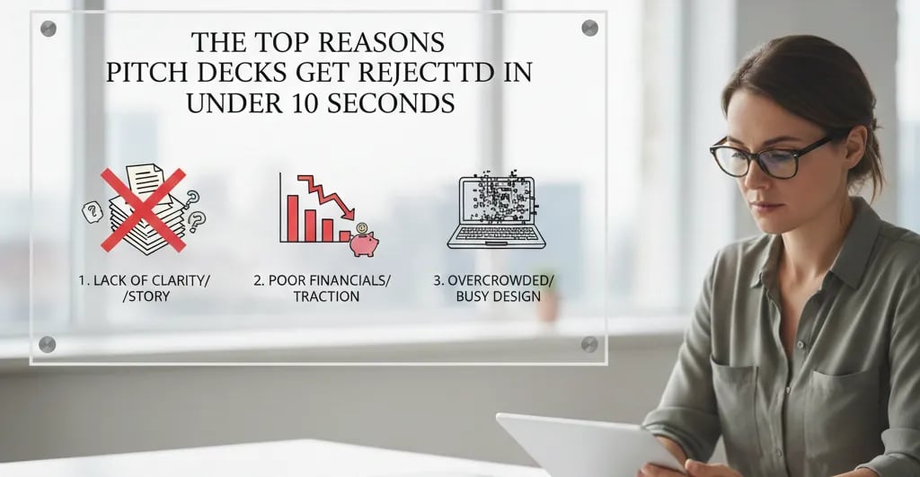 The Top Reasons Pitch Decks Get Rejected in Under 10 Seconds
