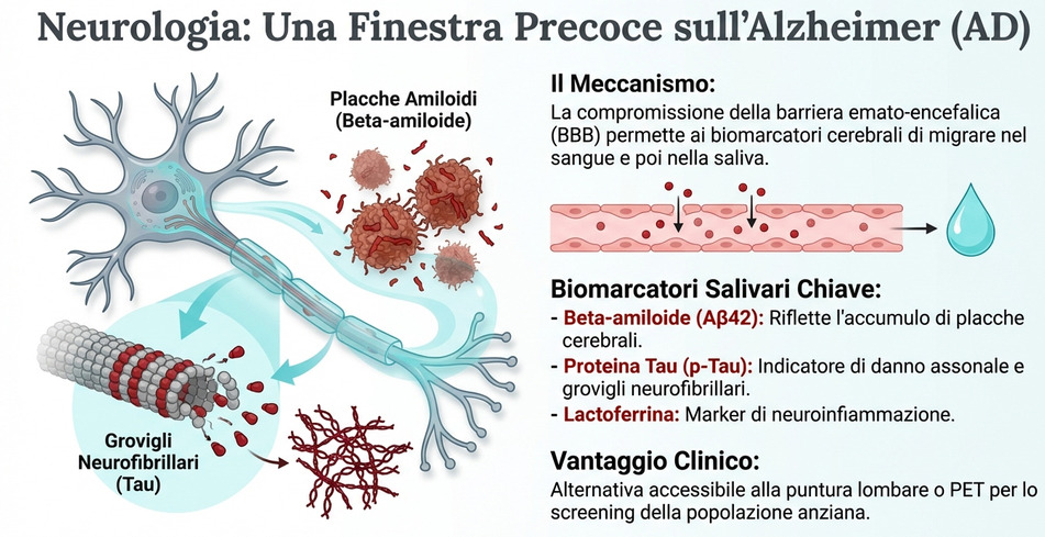 Biomarcatorisalivari nell' Alzheimer - Fnestra Precoce
