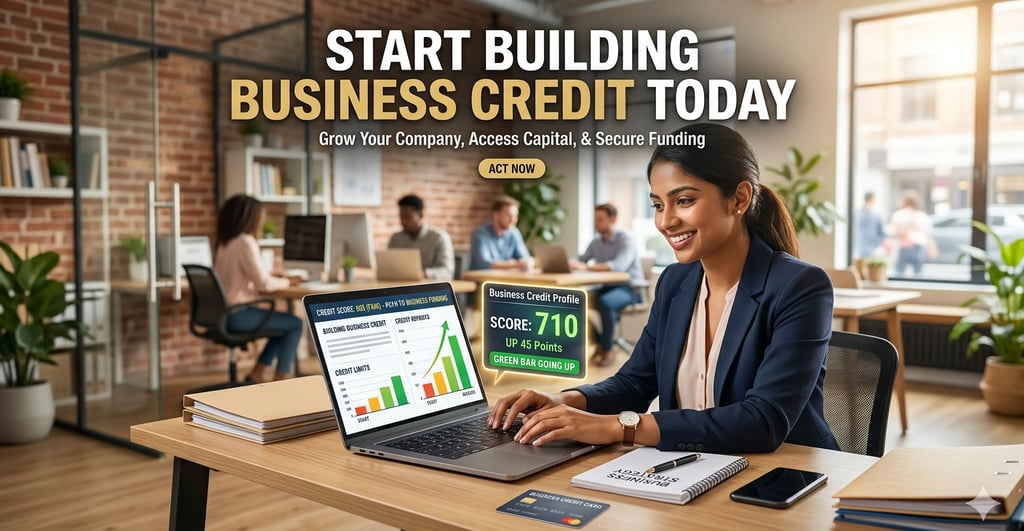 Start Building Business Credit Today 