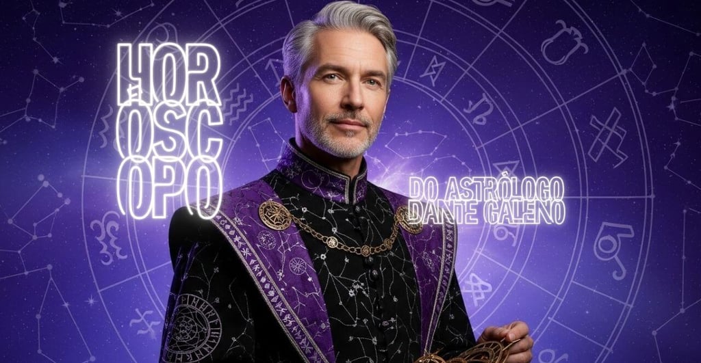 horóscopo do dia com o astrólogo dante galeno