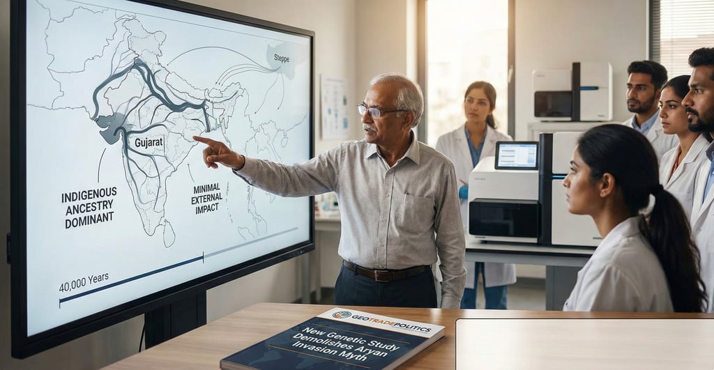 A Study on Genes Reveal a Lot about Aryans