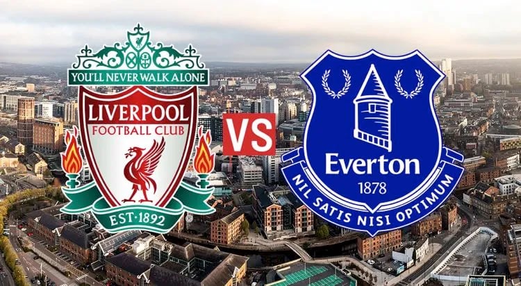 Die beiden Fußballstadien von Liverpool: Anfield und Goodison Park.