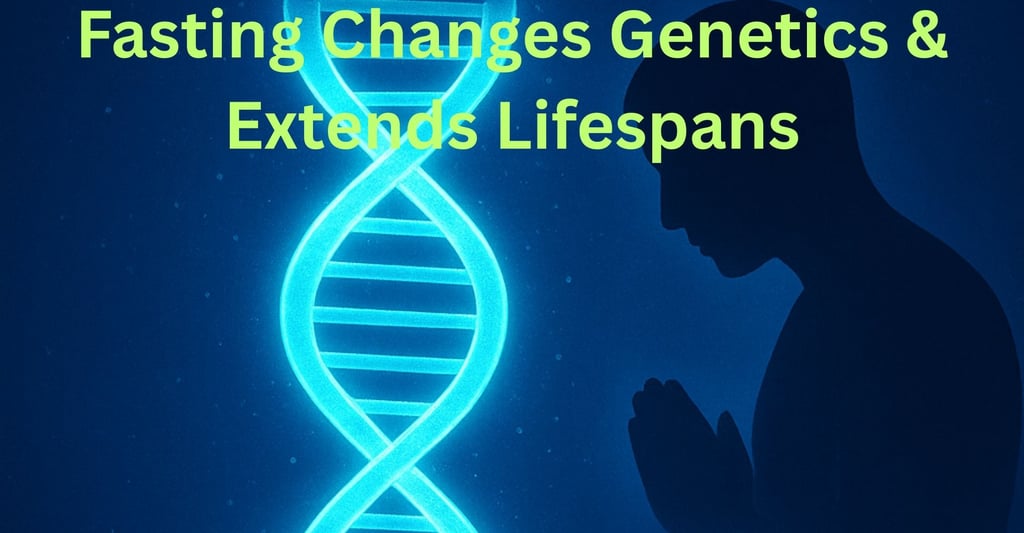 🧬 Fasting Changes Genetics & Extends Lifespans 🕰️ (2)