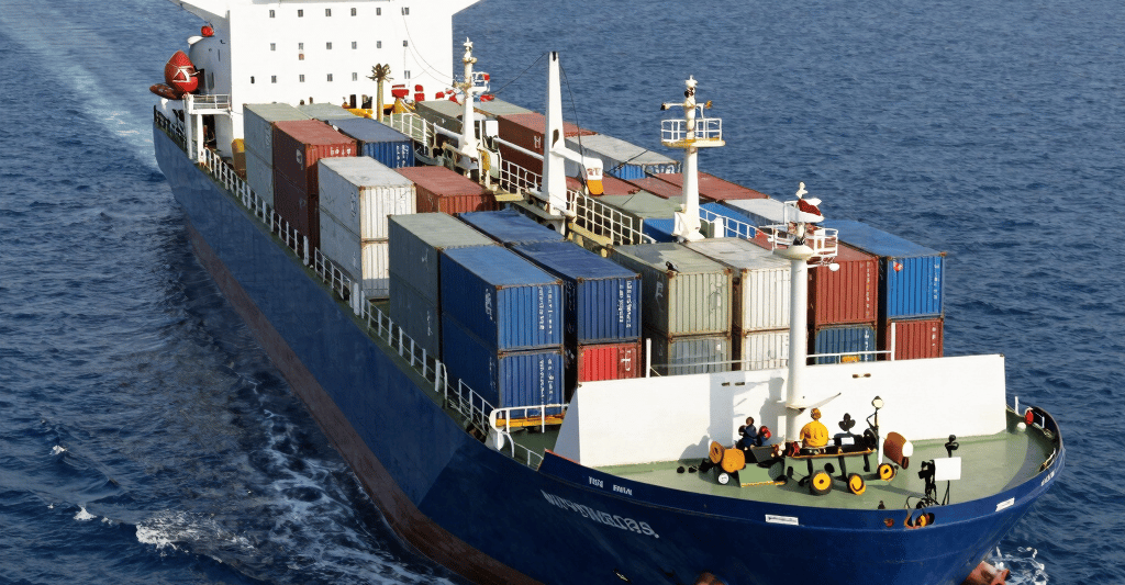 an oil rig in the middle of the ocean