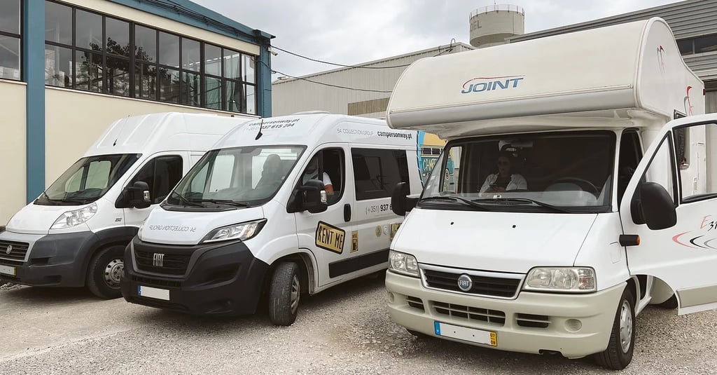 3 motorhomes