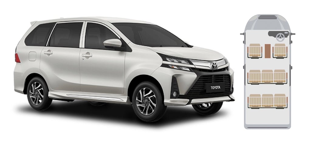 Toyota Avanza - Transport with 7 seat