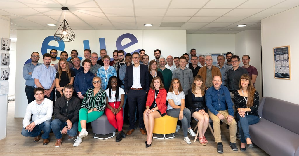 photo de groupe en entreprise