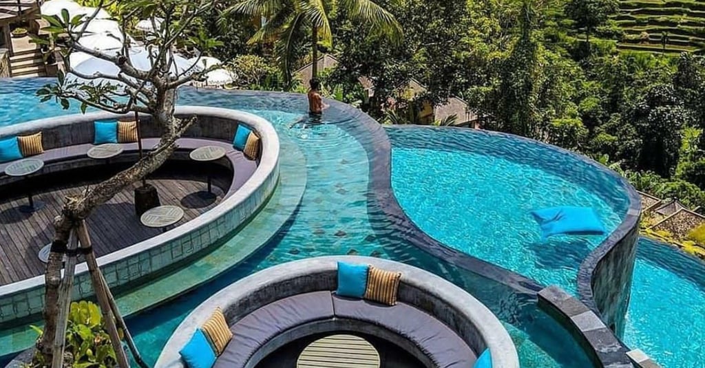 Bali pool tiles